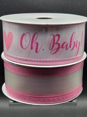 Baby Girl Lovely Coordinating Ribbon Combo 20 Yards Total NWT
